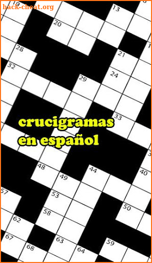 Crosswords in Spanish screenshot