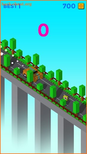 Crossy Car and Bridge screenshot