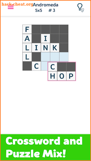 Crossy Words (Crossword+Fill-Ins+Chainword) screenshot