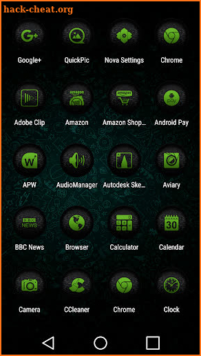 Crow Green - Icon Pack screenshot