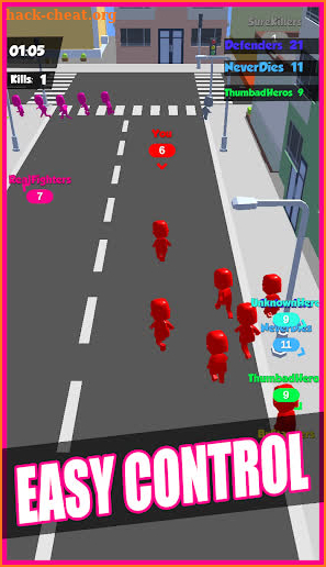 Crowd Big Followers: Popular Big City Wars screenshot