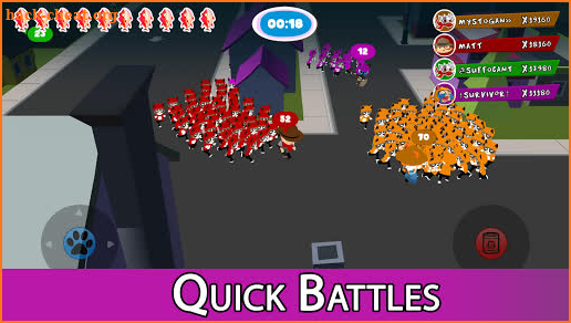Crowd Cat Battle screenshot