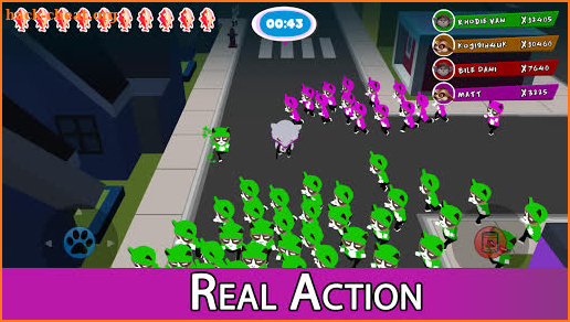 Crowd Cat Battle screenshot