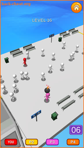 Crowd Escape 3D screenshot