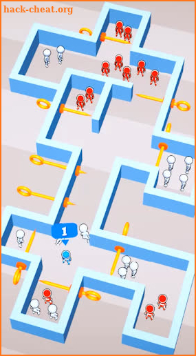Crowd Pin Puzzle screenshot