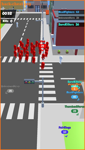 Crowd Race 3D : Biggest in the city! screenshot