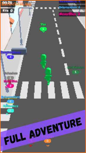 Crowd Race - Run City screenshot