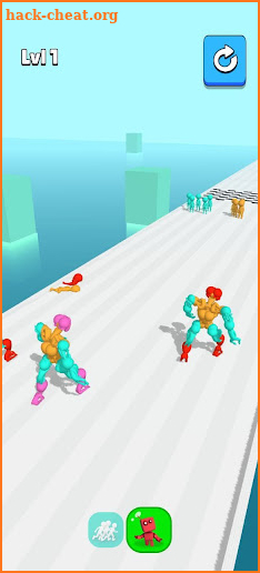 Crowd Transform Race 3D screenshot