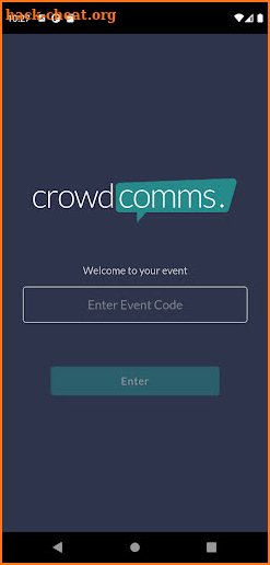 CrowdComms screenshot