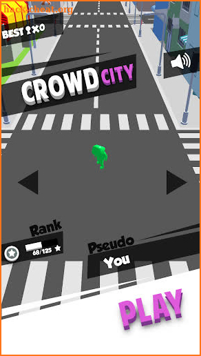 Crowded city challenge screenshot