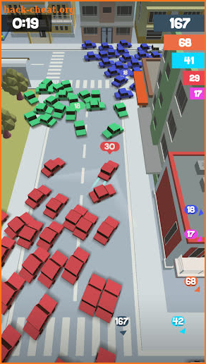 Crowded Drifting Cars screenshot