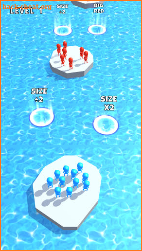 Crowds island screenshot
