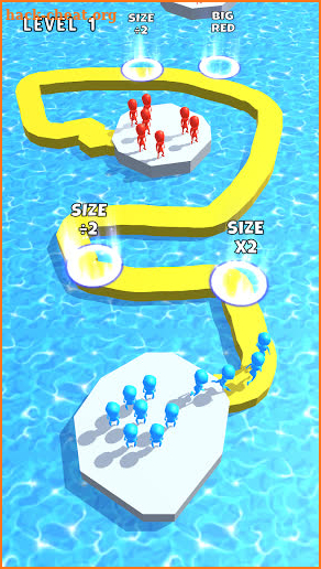 Crowds island screenshot