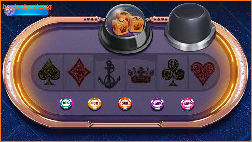 Crown and Anchor classic dice game screenshot