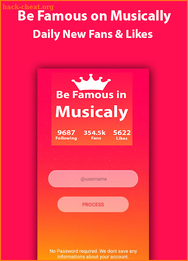 Crown For Musically Famouser fast followers screenshot