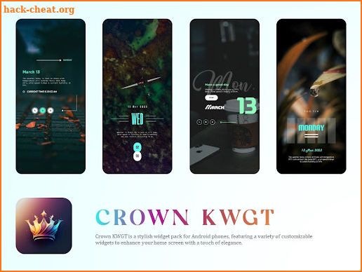 Crown KWGT screenshot