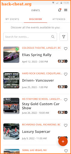 Cru App - GPS Rally System screenshot