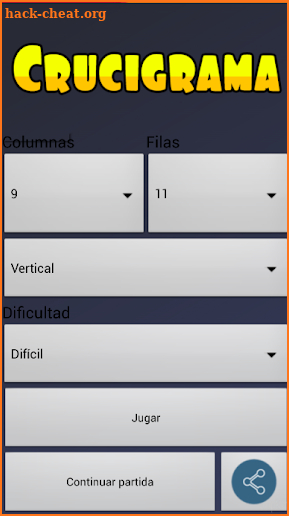Crucigrama Español Cerebro Deportivo screenshot