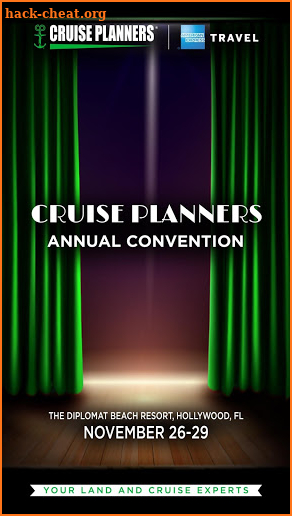 Cruise Planners Convention screenshot