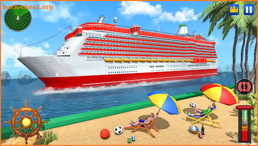 Cruise Ship Driving: US Cargo Ship Transport Game screenshot