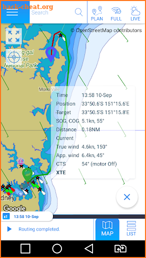 CruiseAider - Smart marine weather routing screenshot
