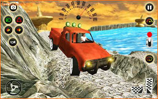 Cruiser car games 2021 4x4 mountain car driving 3D screenshot