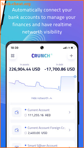 Crunch : Personal Finance screenshot