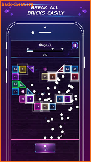 Crush Bricks - Balls Block Breaker Game screenshot