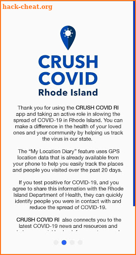 CRUSH COVID RI screenshot