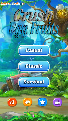 Crush Egg Fruits Free screenshot