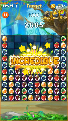Crush Egg Fruits Free screenshot