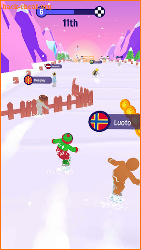 Crush Ski:Ramp Race screenshot