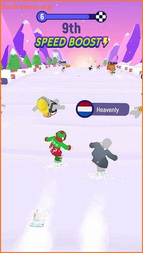 Crush Ski:Ramp Race screenshot
