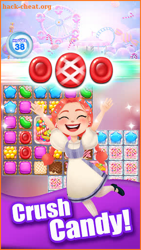 Crush the Candy: #1 Free Candy Puzzle Match 3 Game screenshot