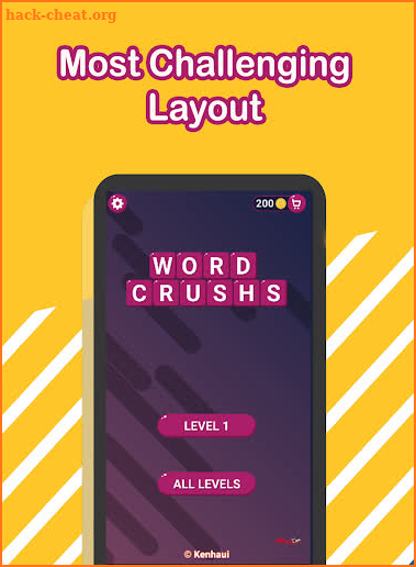Crush the Words - Find Hidden Words screenshot