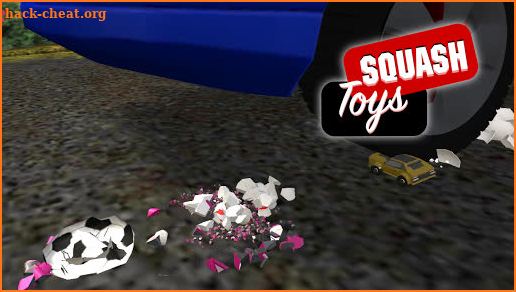 Crush things with car - ASMR games screenshot