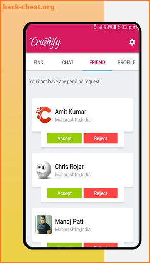 Crushify : Meet Chat & Date screenshot