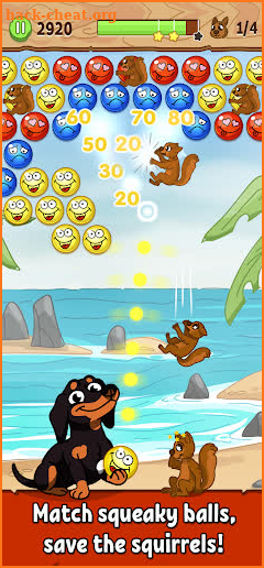 Crusoe's Squeaky Ball POP screenshot