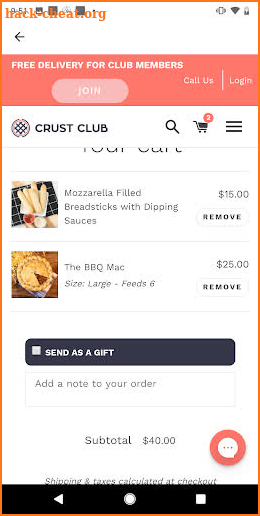 Crust Club screenshot
