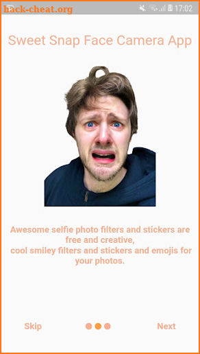 Cruying Face Filter Fr screenshot
