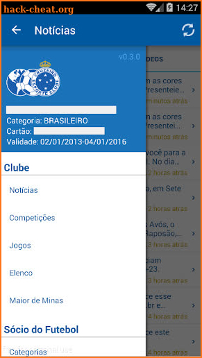 CruzeiroApp screenshot