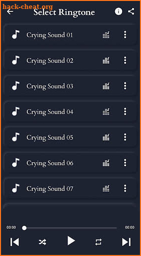 Crying Sounds screenshot