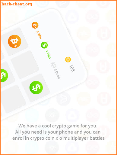 CrypTacToe: The Crypto Tic Tac Toe X O Game screenshot