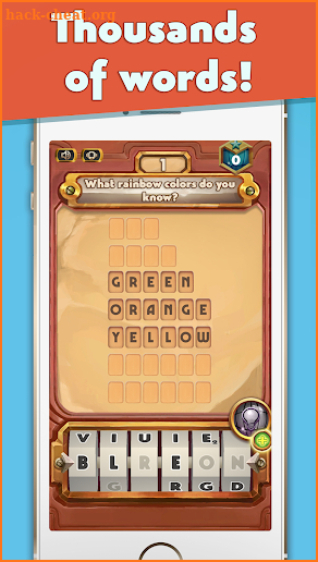 Cryptex - Word puzzle screenshot