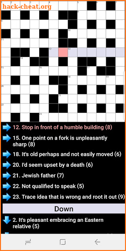 Cryptic Crosswords Ad-Free screenshot