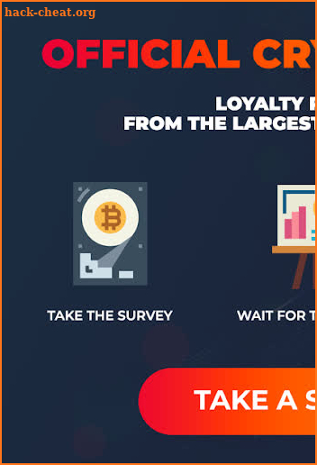 Crypto event - BTC per survey screenshot