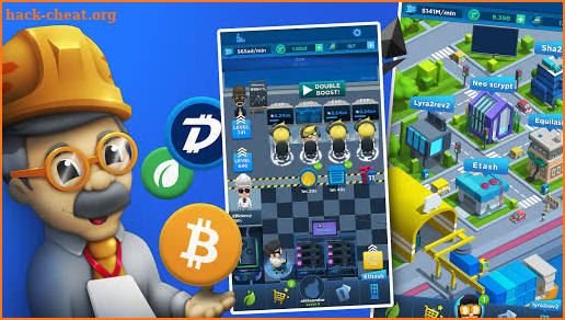 Crypto Idle Miner: Bitcoin mining game screenshot