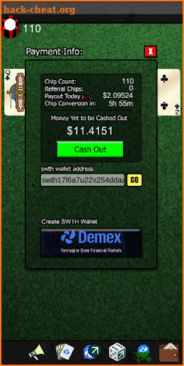 Crypto Poker screenshot