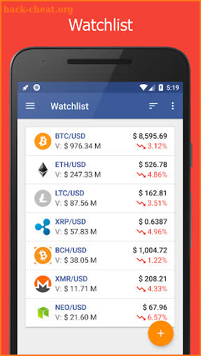Crypto Rocket - Cryptocurrency Prices & News screenshot