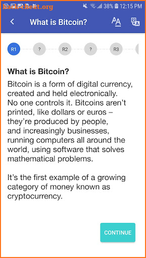 Crypto School - Learn Bitcoin screenshot